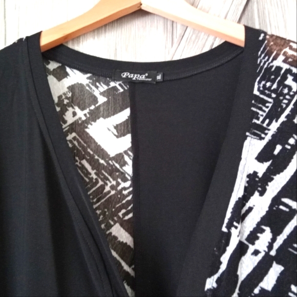 New Papa Black Mesh Open Duster XL - Picture 2 of 11